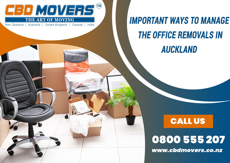 Important Ways to Manage the Office Removals in Auckland
