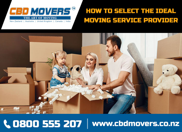 How To Select The Ideal Moving Service Provider