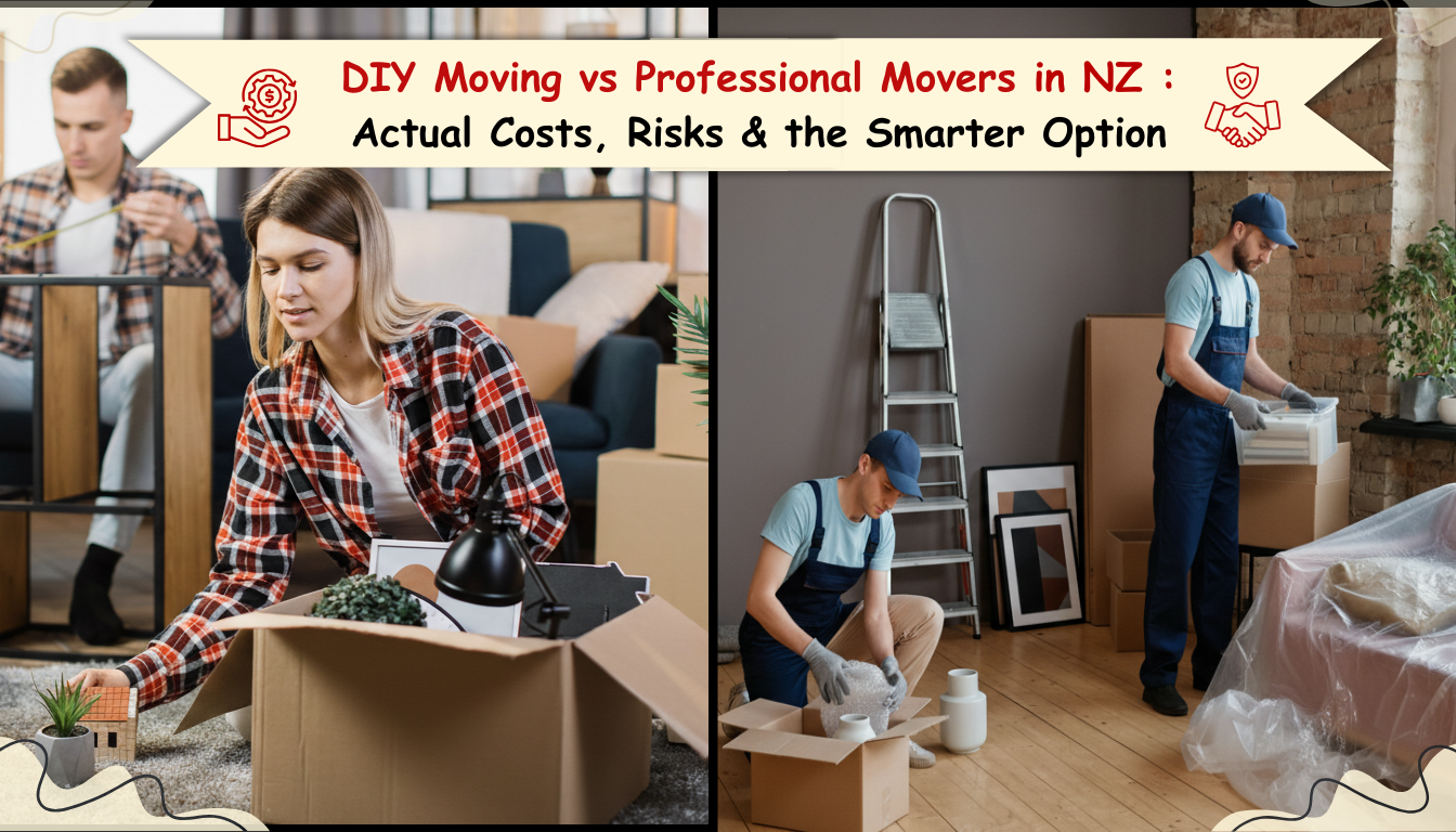 DIY Moving vs Professional Movers in NZ Actual Costs, Risks & the Smarter Option